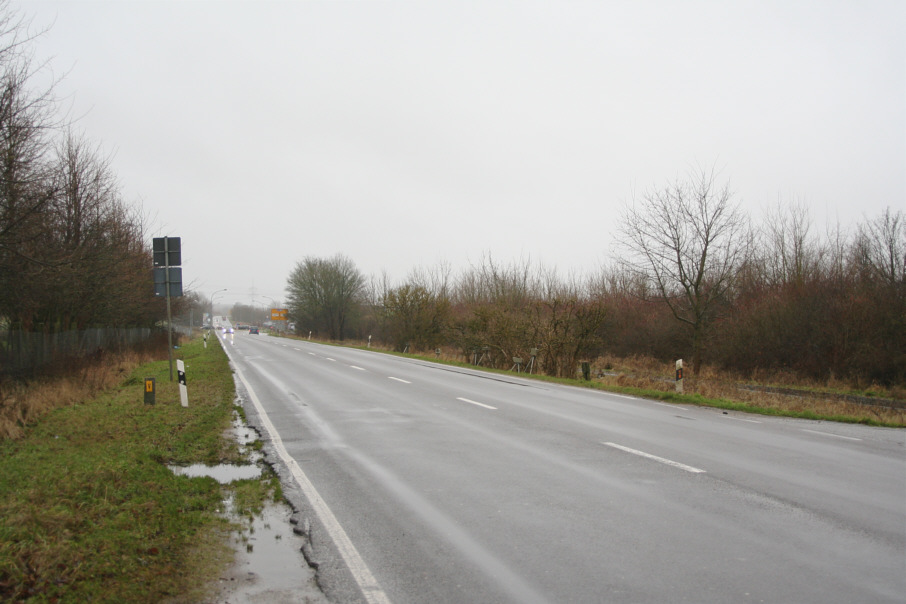 Geschwindigkeitskontrolle Greifswald Gützkower Landstraße zwischen den beiden Kreisverkehren in beide Fahrtrichtungen