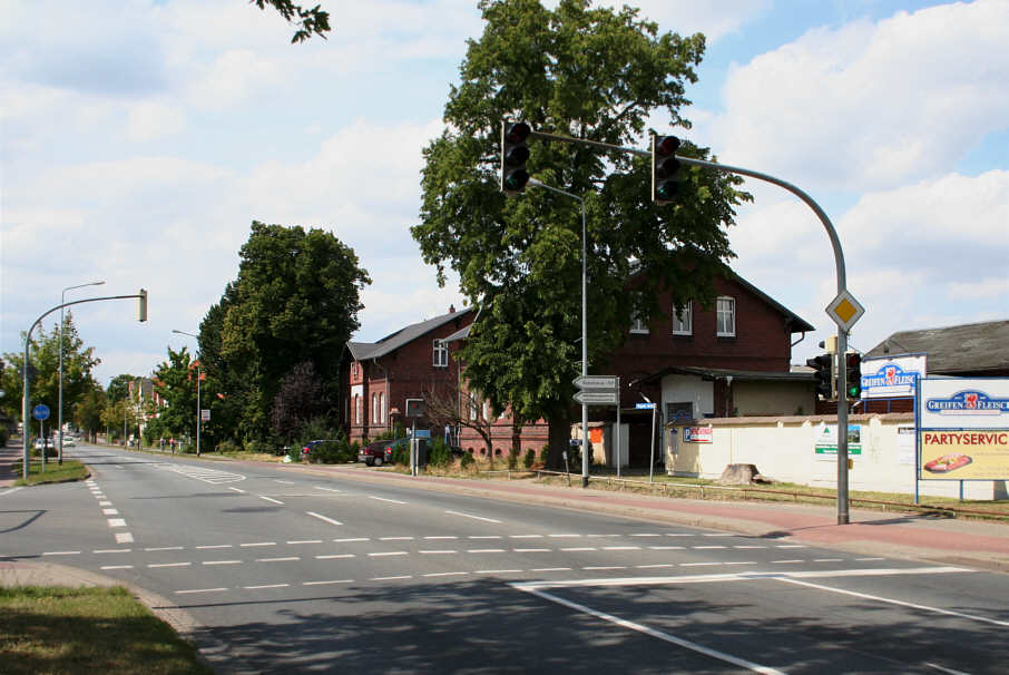 kombinierte Rotlicht- und Geschwindigkeitsüberwachung Greifswald Wolgaster Straße Kreuzung Walther-Rathenau-Straße