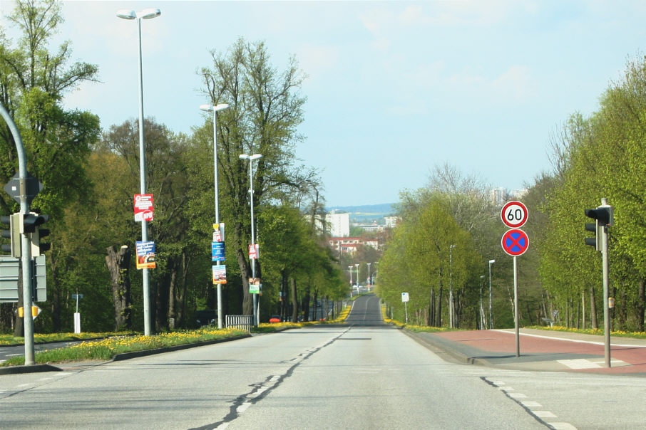 Flitzerblitzer Neubrandenburg Neustrelitzer Straße (B 96) an der Abfahrt Lindenhof