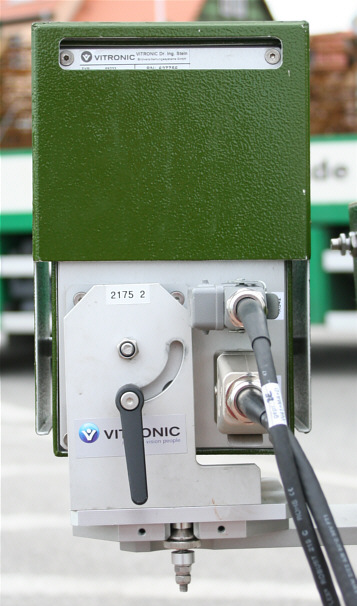 automatisches Kennzeichenlesesystem (AKLS) PoliScanSurveillance von vitronic von hinten