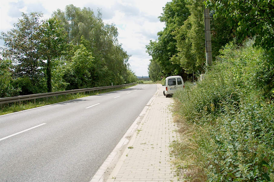 Geschwindigkeitskontrolle Burgenlandkreis in Freyburg Naumburger Straße
