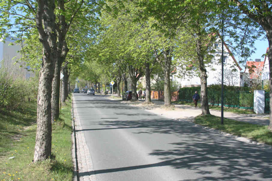 Geschwindigkeitskontrolle Naumburg Flemminger Weg in Höhe der Kleingartenanlage Schöne Aussicht stadtauswärts