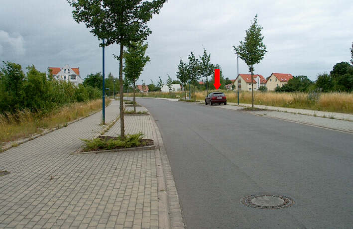 Geschwindigkeitskontrolle Naumburg Zacharias-Hildebrandt-Straße zwischen Friedrich-Ladegast-Weg und Muck-Lamberty-Weg 