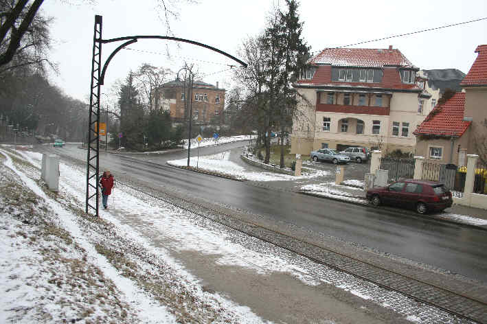 Geschwindigkeitskontrolle Naumburg Jägerstraße zwischen Nordstraße und Kreuzung Spechsart