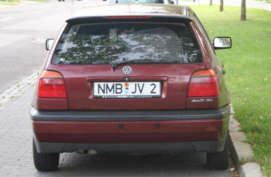 Radar Naumburg Mesta 208 Blitzer VW Golf Kennzeichen NMB-JV 2