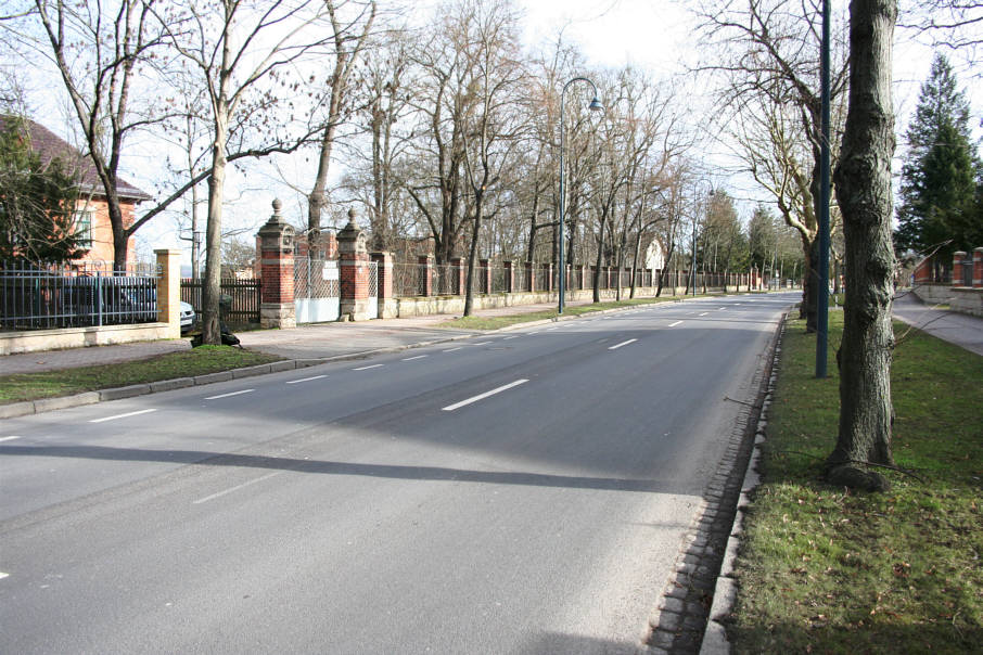 Naumburg Geschwindigkeitskontrolle Kösener Straße in Höhe der Kloppstockstraße
