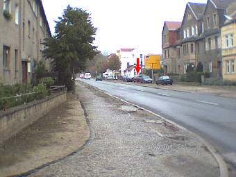 Radar Naumburg Roßbacher Straße alte Bilder