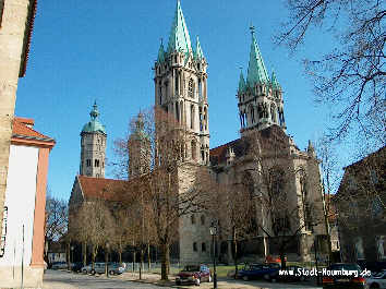 Dom Ansicht von Westen auf den Dom mit Westchor