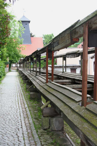 Antriebsgestnge fr die Frderpumpen des Borlachschachtes