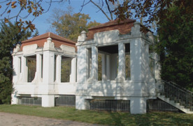 Doppelpavillion im Kurpark Bad Kösen am Kirchplatz