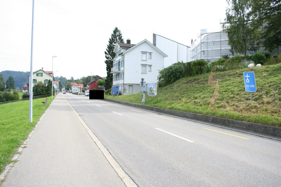 Geschwindigkeitskontrolle Heiden Traffic Observer stadteinwärts