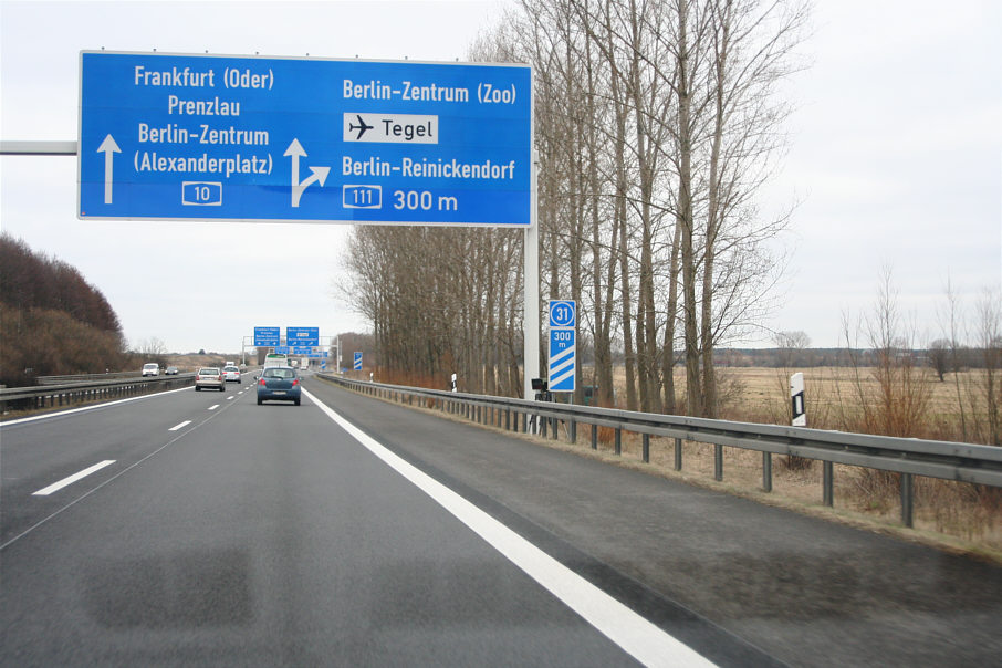 Blitzer, Polizei, Brandenburg, A10, Autobahn 10