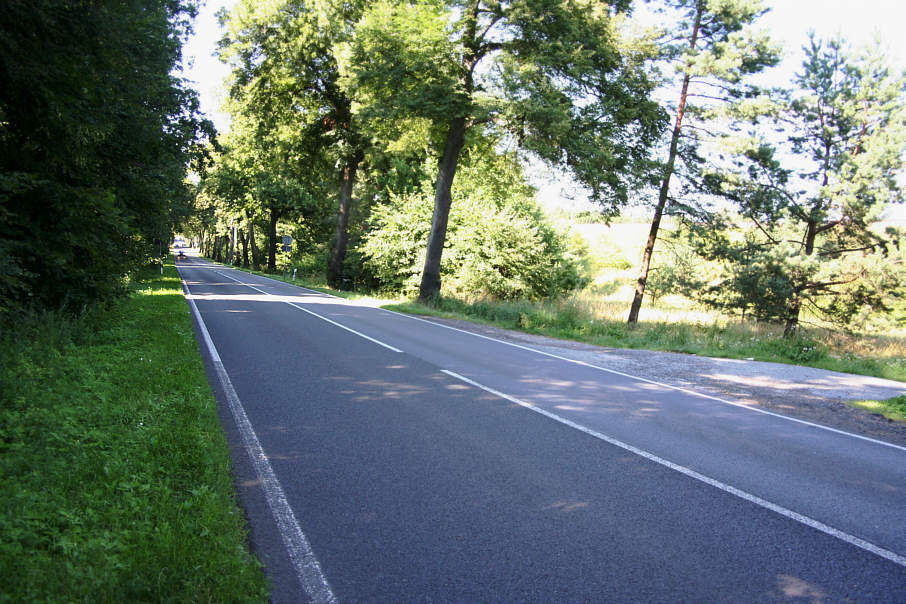 Geschwindigkeitskontrolle B 96 zwischen Fürstenberg und Dannenberg in Fahrtrichtung Neubrandenburg, Stralsund