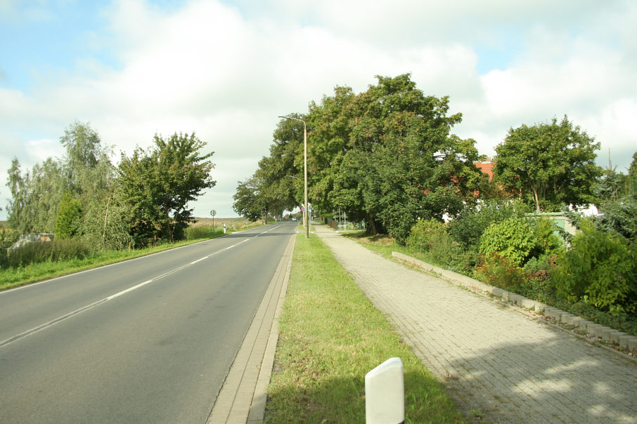 Geschwindigkeitskontrolle Demmin Devener Straße stadtauswärts in Fahrtrichtung Dargun, Rostock