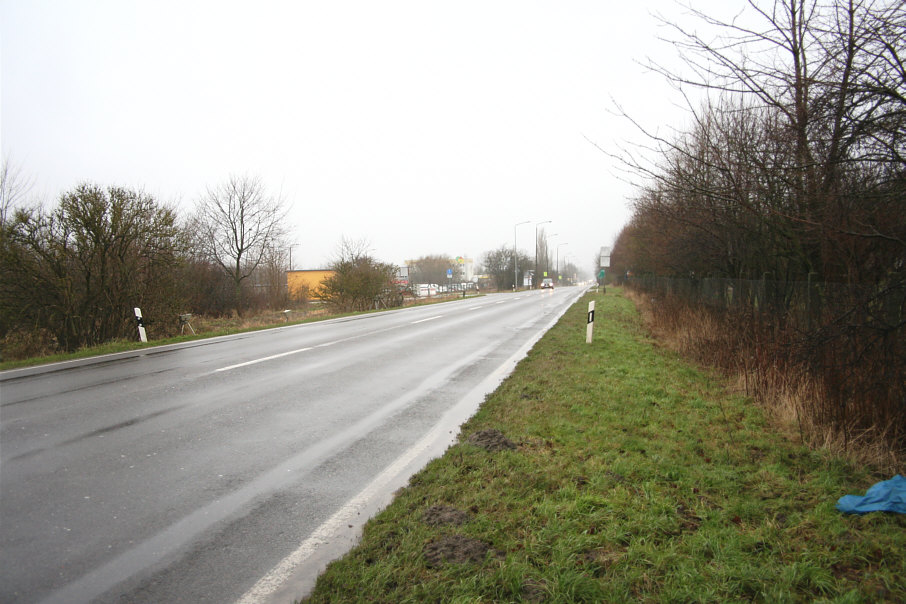 Flitzerblitzer Greifswald Gützkower Landstraße zwischen den beiden Kreisverkehren in beide Fahrtrichtungen