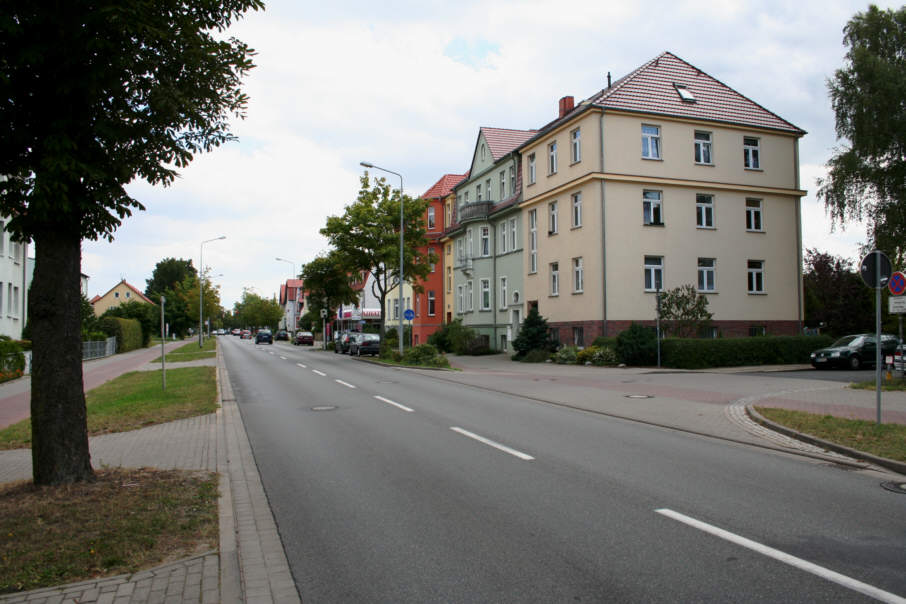 Geschwindigkeitskontrolle Greifswald Starenkästen - Wolgaster Straße kurz nach derJohann-Stelling-Straße