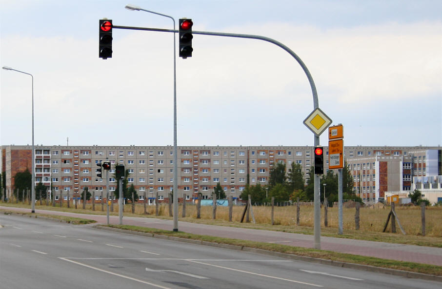 Flitzerblitzer Greifswald Wolgaster Straße an der Kreuzung Koitenhäger Landstraße