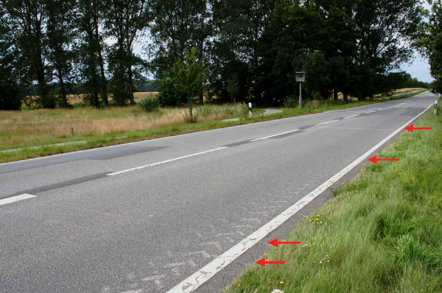 Sensoren Fahrbahn Geschwindigkeitskontrolle Truvelo M4²