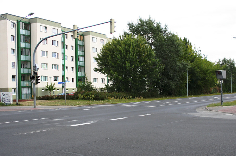 Flitzerblitzer Greifswald Starenkästen - Anklamer Straße Kreuzung Ernst-Thälmann-Ring