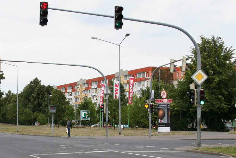 Blitzer Greifswald Schönwaldecenter Rewe Anklamer Straße