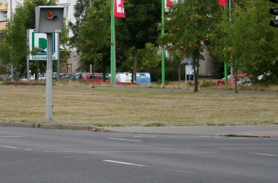 Flitzerblitzer Greifswald Starenkästen - Anklamer Straße Kreuzung Ernst-Thälmann-Ring