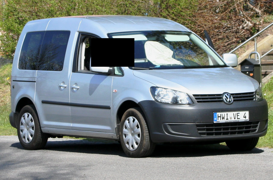 Flitzerblitzer, Neubrandenburg, VETRO Verkehrselektronik GmbH, silberner VW Caddy, Kennzeichen, HWI-VE 4