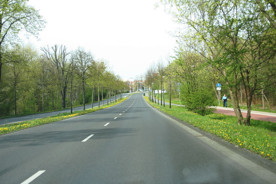 Flitzerblitzer Neubrandenburg Neustrelitzer Straße (B 96) an der Abfahrt Lindenhof