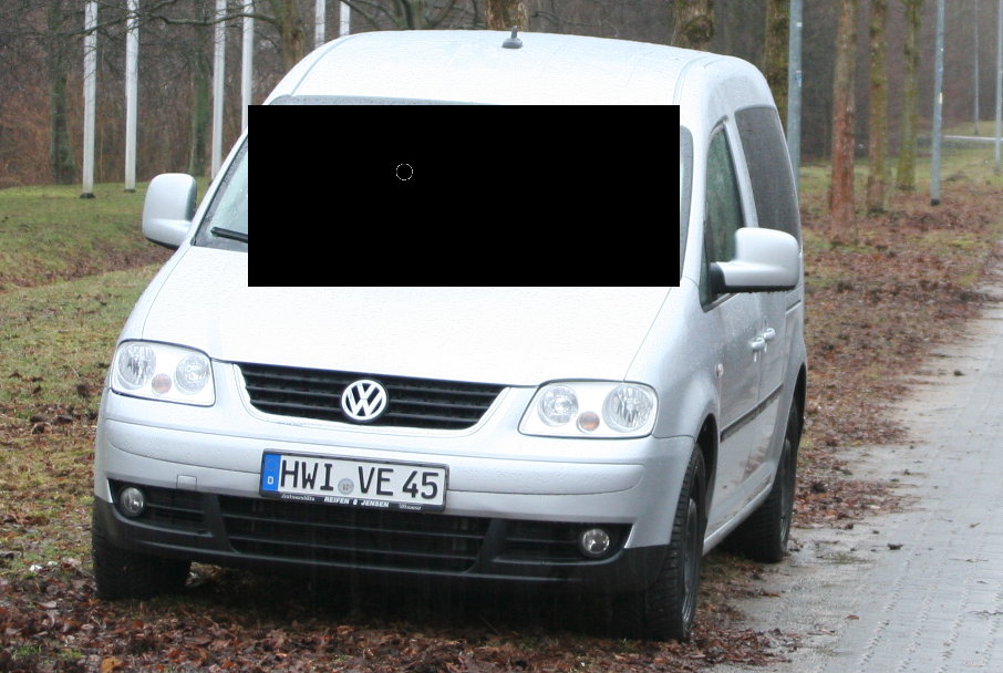 Flitzerblitzer, Neubrandenburg, Stadt, Vetro, silber, VW Caddy, Kennzeichen, HWI-VE 45