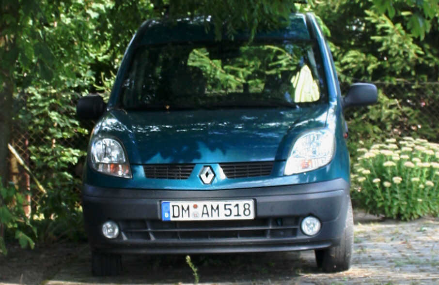 Blitzer Landkreis Demmin, Mecklenburgische Seenplatte Renault Kangoo Kennzeichen DM-AM 518