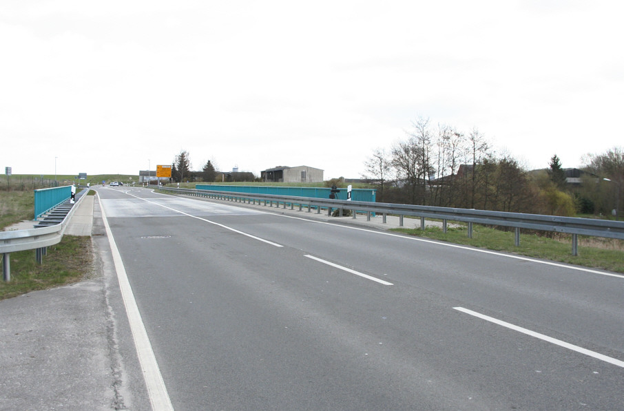 Übersicht Mess- und Fotobereich Traffipax Speedophot