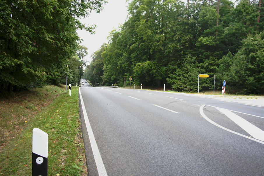 Messaufbau, PSS, Kreuzung, B 96, Mecklenburger Seenplatte, Vetro, Verkehrselektronik