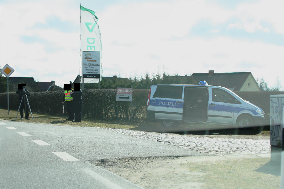 Lasermessung Polizei Mecklenburg-Vorpommern