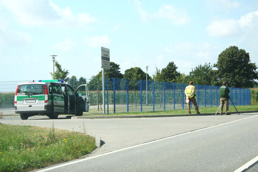 Lasermessung Polizei Mecklenburg-Vorpommern