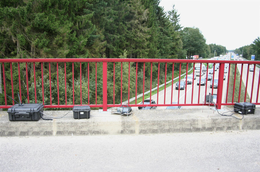 erfolglose Geschwindigkeitsmessung, Stau, stockender Verkehr, Pech