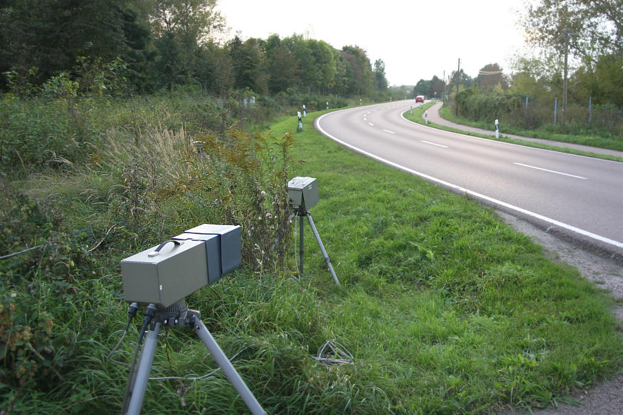 Flitzerblitzer, Polizei, Kennzeichen HAL-M 514