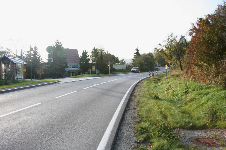 Geschwindigkeitskontrolle Freyburg Ortsteil Nißmitz Naumburger Straße B 180