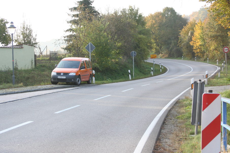 Geschwindigkeitsmessung Freyburg Ortsteil Nißmitz Naumburger Straße B 180