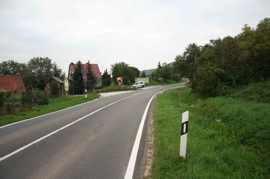 Geschwindigkeitskontrolle Freyburg Ortsteil Nißmitz Naumburger Straße B 180