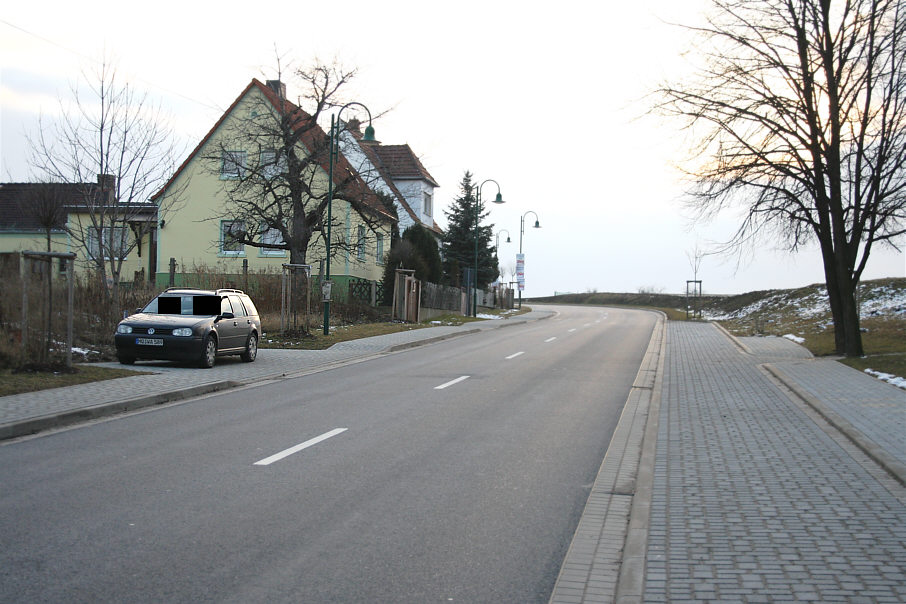 Flitzerblitzer Goseck Ortsteil Markröhlitz Naumburger Straße in Fahrtrichtung Weißenfels