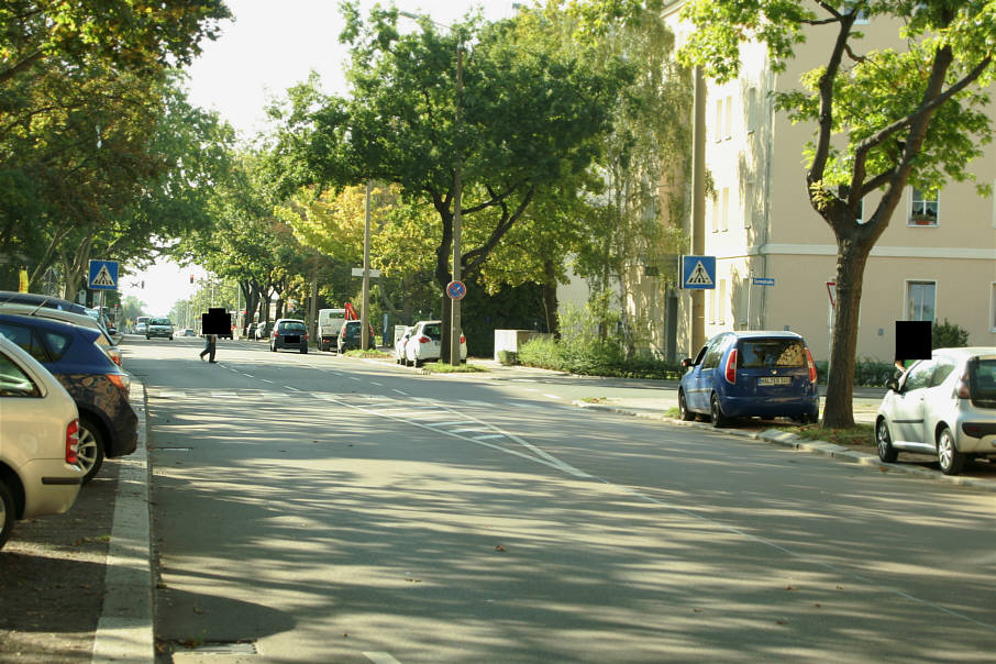 Geschwindigkeitsmessung Huttenstraße, Grundschule Ulrich von Hutten, Turmstraße