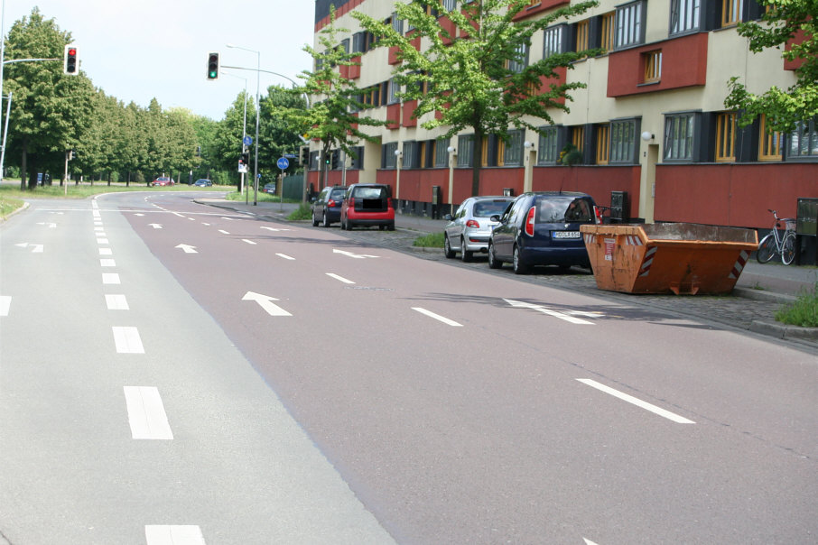 Messbereich, Fotobereich Radar Traffipax Speedophot