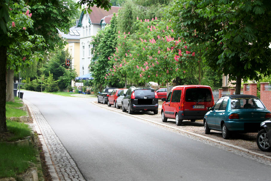 Flitzerblitzer Naumburg Bürgergartenstraße zwischen Theodor-Körner-Straße und Parkstraße