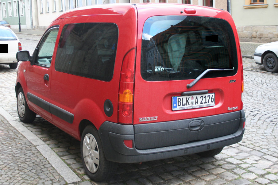 Flitzerblitzer Naumburg Renault Kangoo Kennzeichen BLK-A 2176