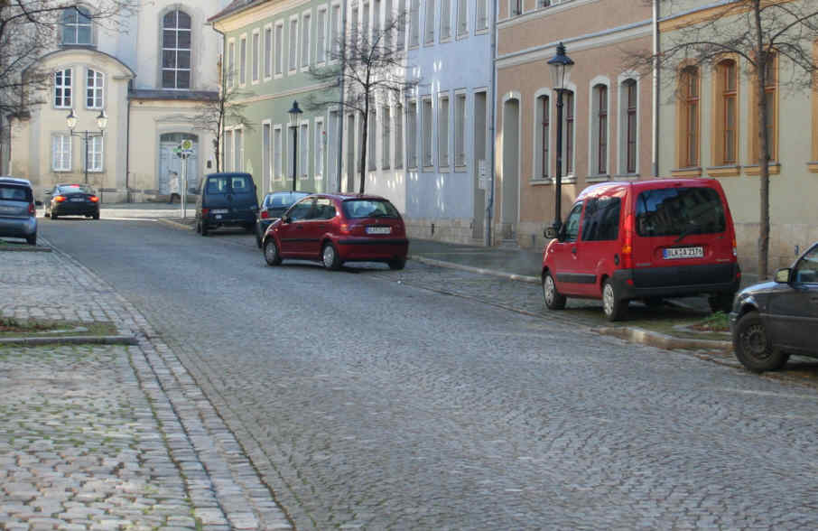 Flitzerblitzer Naumburg Fischstraße zwischen Fischgasse und Marienstraße