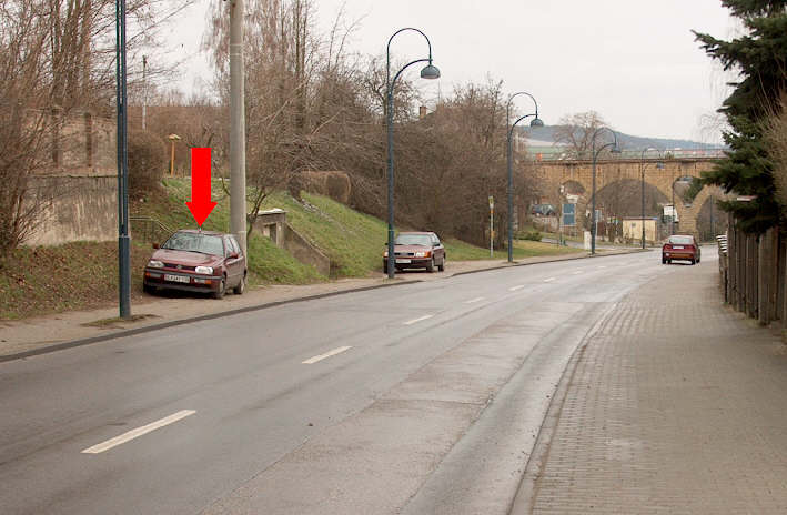 Blitzer, Naumburg Hallesche Straße zwischen Weinbergsweg und Barbarastraße 