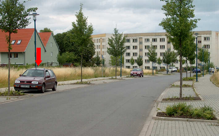 Flitzerblitzer Naumburg Zacharias-Hildebrandt-Straße zwischen Friedrich-Ladegast-Weg und Muck-Lamberty-Weg 