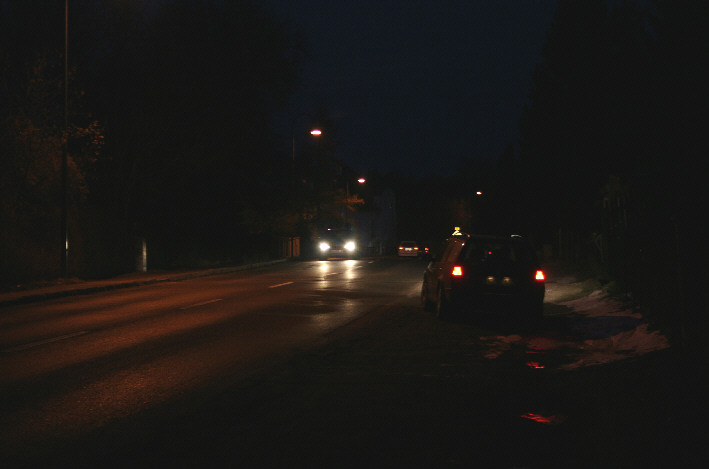 Flitzerblitzer Naumburg Kösener Straße stadteinwärts in Höhe Vermessungsbüro