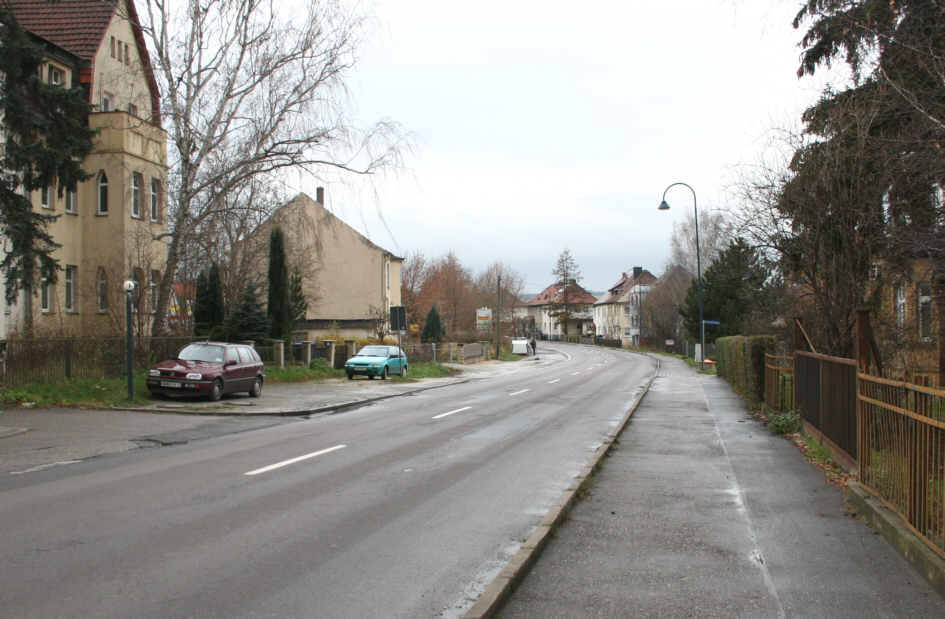 Flitzerblitzer Naumburg Kösener Straße stadteinwärts kurz vor der Aral-Tankstelle