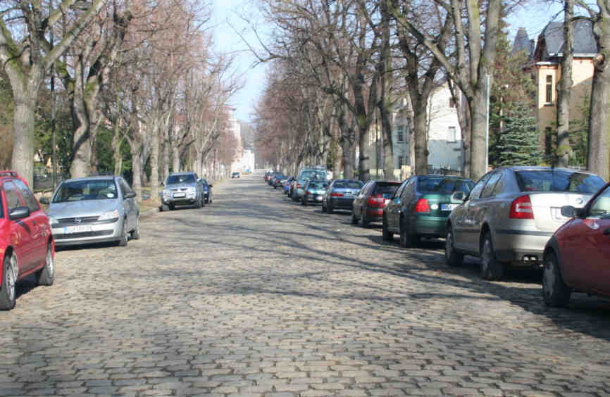 Geschwindigkeitsmessung Naumburg Luisenstraße zwischen Kirschberg und Seyferthstraße