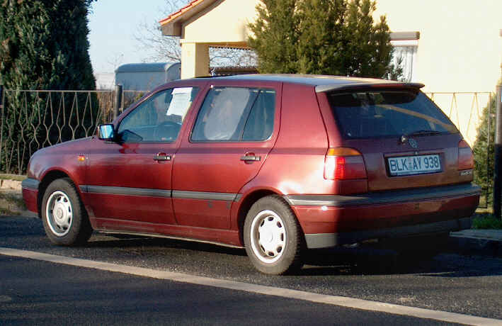 radar Naumburg VW Golf Kennzeichen BLK-AY 938, Mesta 208